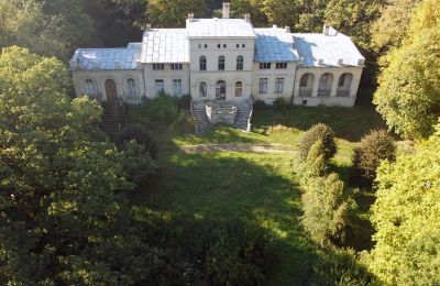 Castle for sale Pakosław, Greater Poland, Drone view