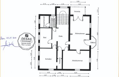 Historic Villa for sale 04736 Waldheim, Saxony, Obergeschoss