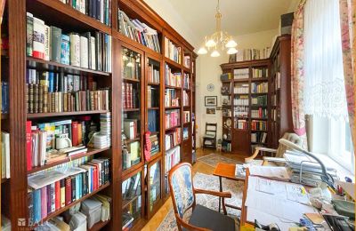 Historic Villa for sale 04736 Waldheim, Saxony:  Bibliothek