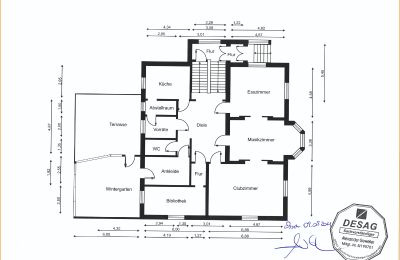 Historic Villa for sale 04736 Waldheim, Saxony, Erdgeschoss