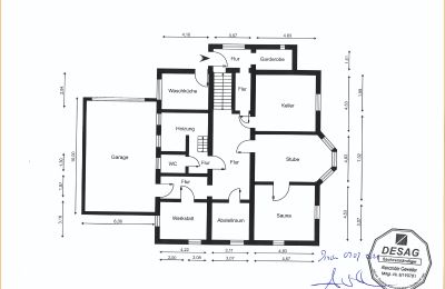Historic Villa for sale 04736 Waldheim, Saxony, Keller