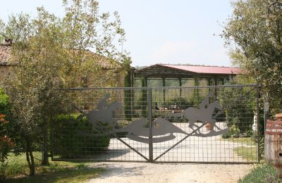 Country House for sale Arezzo, Tuscany:  RIF2262-lang2#RIF 2262 Zufahrtstor