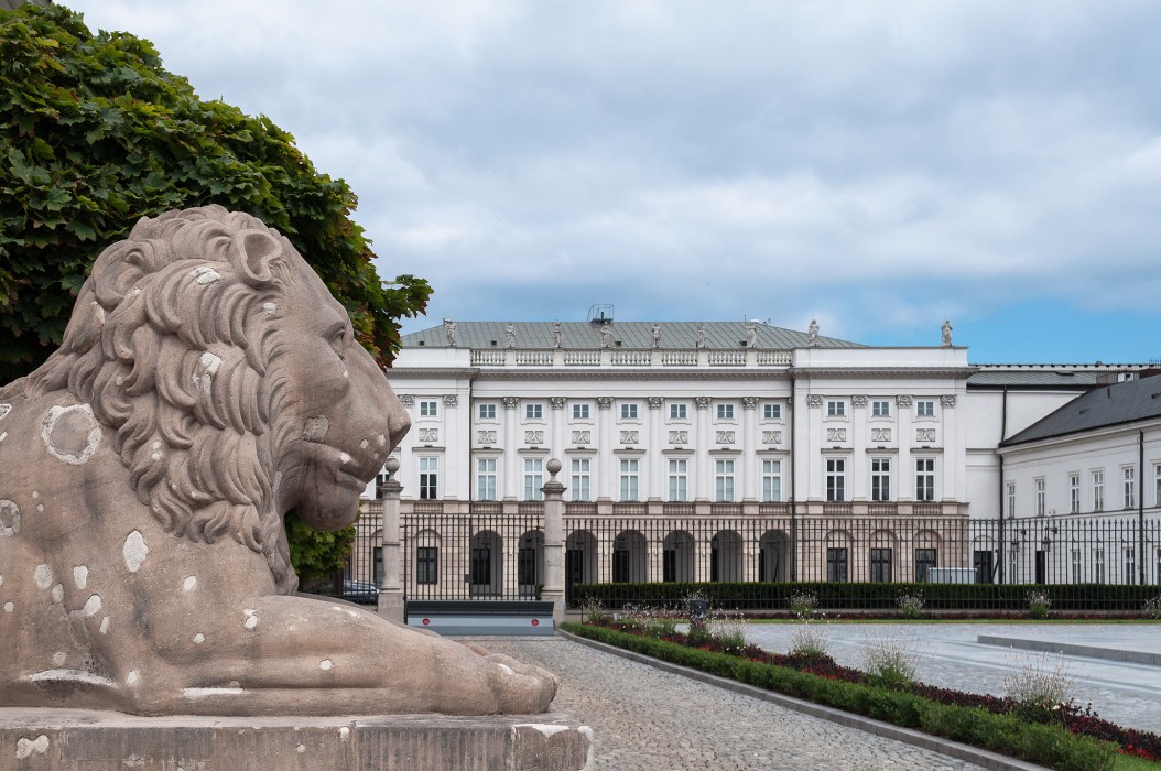 Presidential Palace on the Royal Road in Warsaw, Warszawa