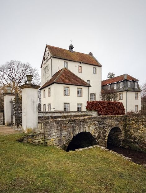 Salzkotten, Burg Dreckburg - Castle Dreckburg Salzkotten