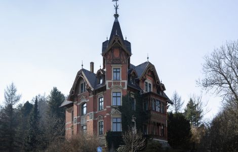 Oelsnitz/Vogtland, Hofer Straße - Cultural Monument in Saxony/Vogtland