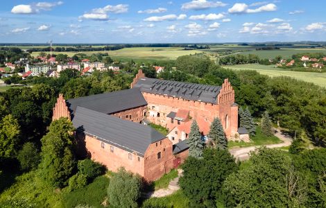 Barciany, Zamek - Castle in Barciany