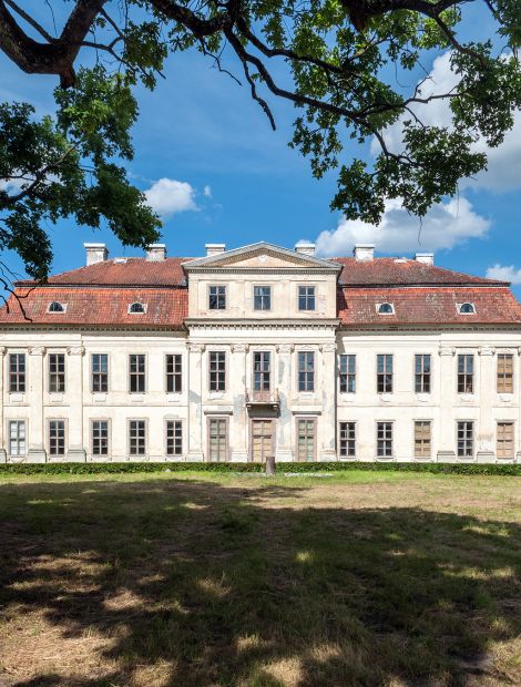 Drogosze, Pałac w Drogoszach - Dönhoffstädt Palace: Park View