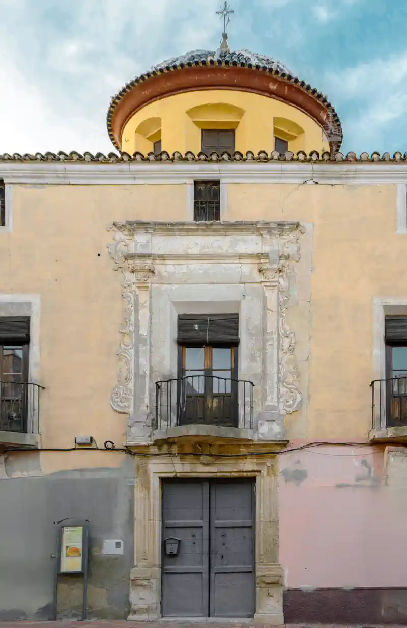 A palace in the old town of Chinchilla, Castile