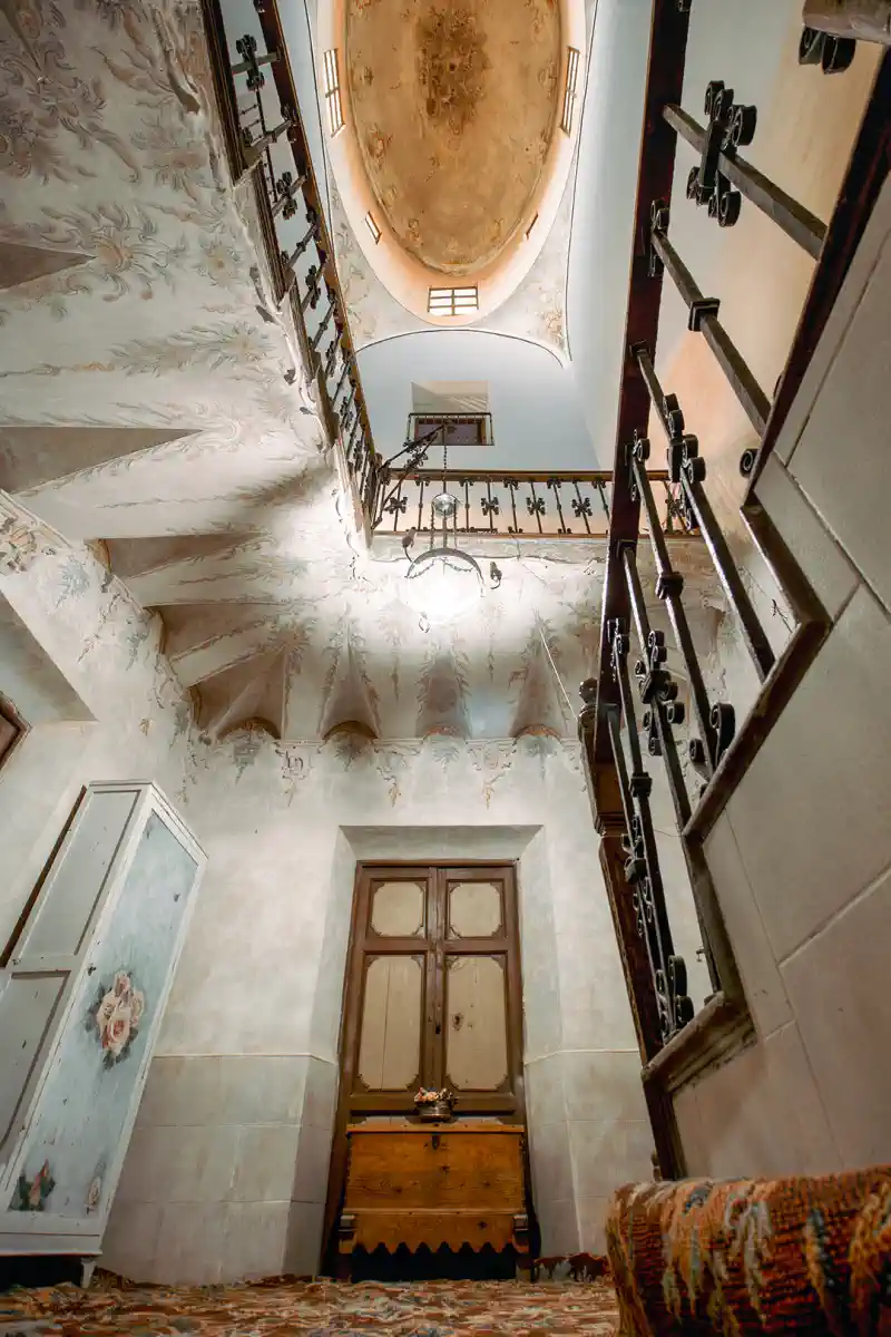 Entrance Hall of Casa Solar de los Moreno, Palace in Chinchilla, Castilla