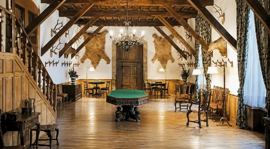 Inside a Galician Manor house