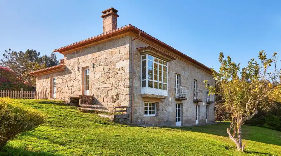 A traditional stone house in Galicia