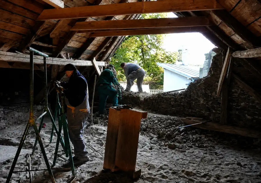 Restoration of the listed building on Pöstlingberg