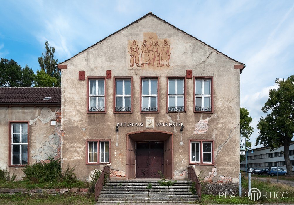 Typical Arts and Leisure Center in the former GDR (German Democratic Republic), Bandelin