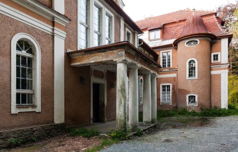 Streckewalde, Eisenbergstraße - Palace Hohenwendel, Erzgebirge mountains