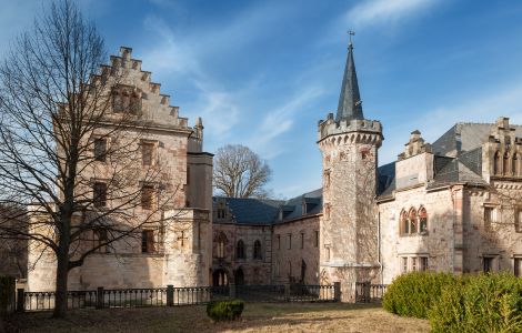 Reinhardsbrunn, Schloss Reinhardsbrunn - Reinhardsbrunn Castle - Thuringia