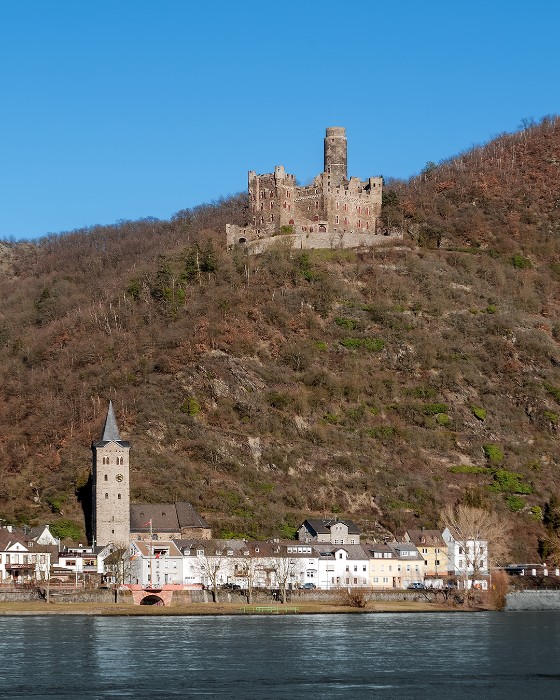 Castles on the Rhine: Maus Castle, Wellmich