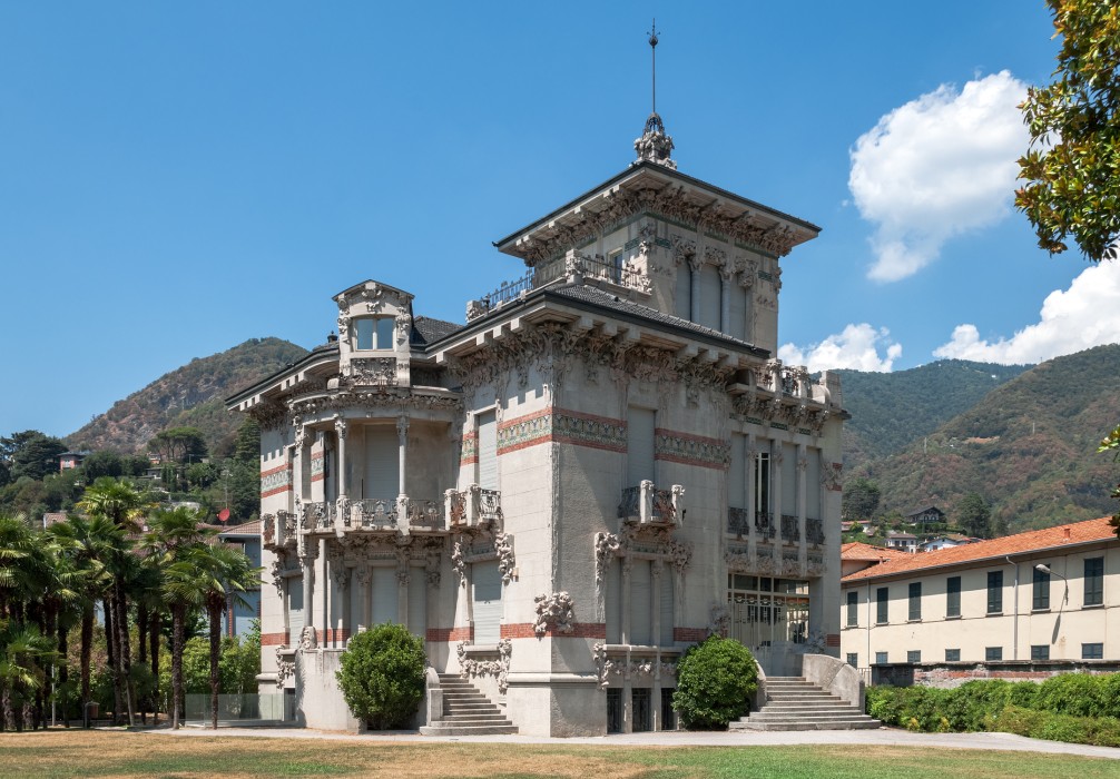 Art Nouveau Villa Bernasconi in Cernobbio, Cernobbio