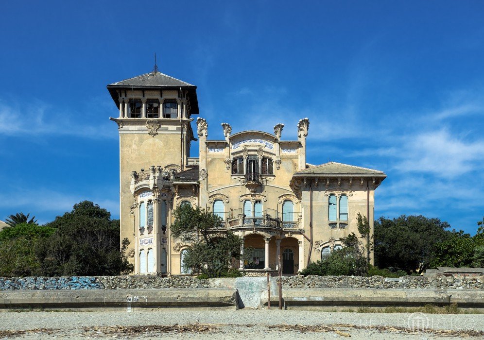 Impressive Example of Art Nouveau in Italy: Villa Zanelli in Savona, Legino