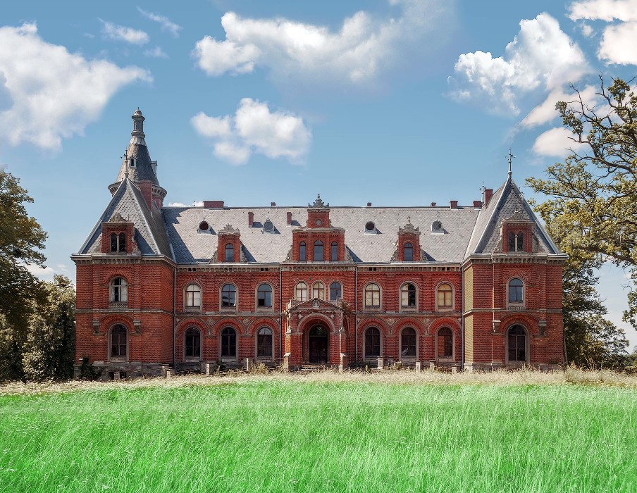 Manor in Klecewo, Pomerania, Klecewo