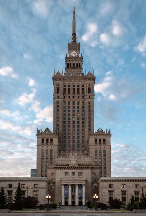 Top sights Warsaw: Palace of Culture, Warszawa