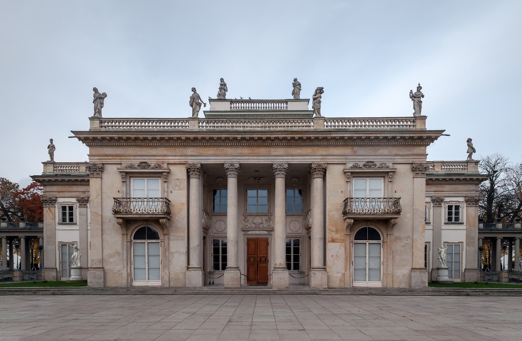 Łazienki Palace Main View, Warszawa