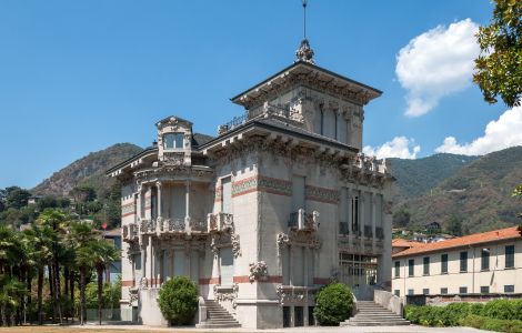Cernobbio, Largo Campanini - Art Nouveau Villa Bernasconi in Cernobbio