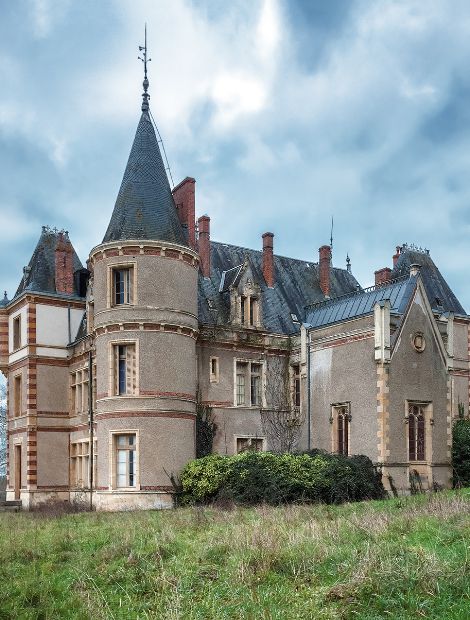  - Abandoned castle in France