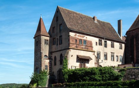 Saverne, Rue Dagobert Fischer - Saverne: The old Castle