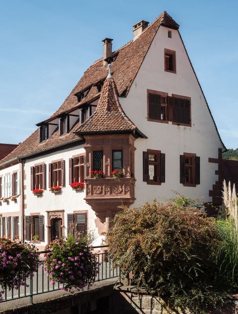 Wissembourg, Faubourg de Bitche - "Maison de l'ami Fritz" - Renaissance Building from the 16th Century in Wissembourg