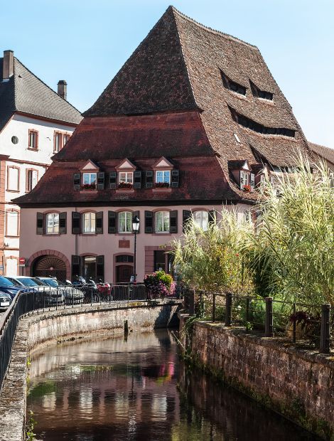 Wissembourg, Maison du sel - "Maison du Sel" in Wissembourg - Listed Building from the 15th Century