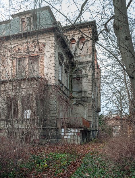 Köthen, Bärteichpromenade - The Wittig Mansion in Köthen