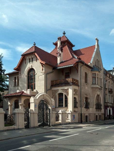 Łódź, Wólczańska - Leopold Kindermann Mansion