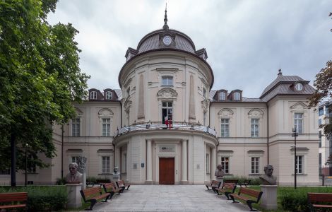 Warszawa, Aleja Solidarności -  Przebendowski Palace in Warsaw