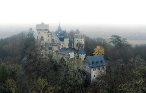 Meiningen, Schloss Landsberg - Castle Landsberg in Meiningen