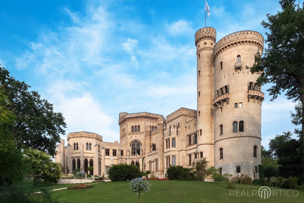 Tudor style Castle in Potsdam-Babelsberg, Babelsberg