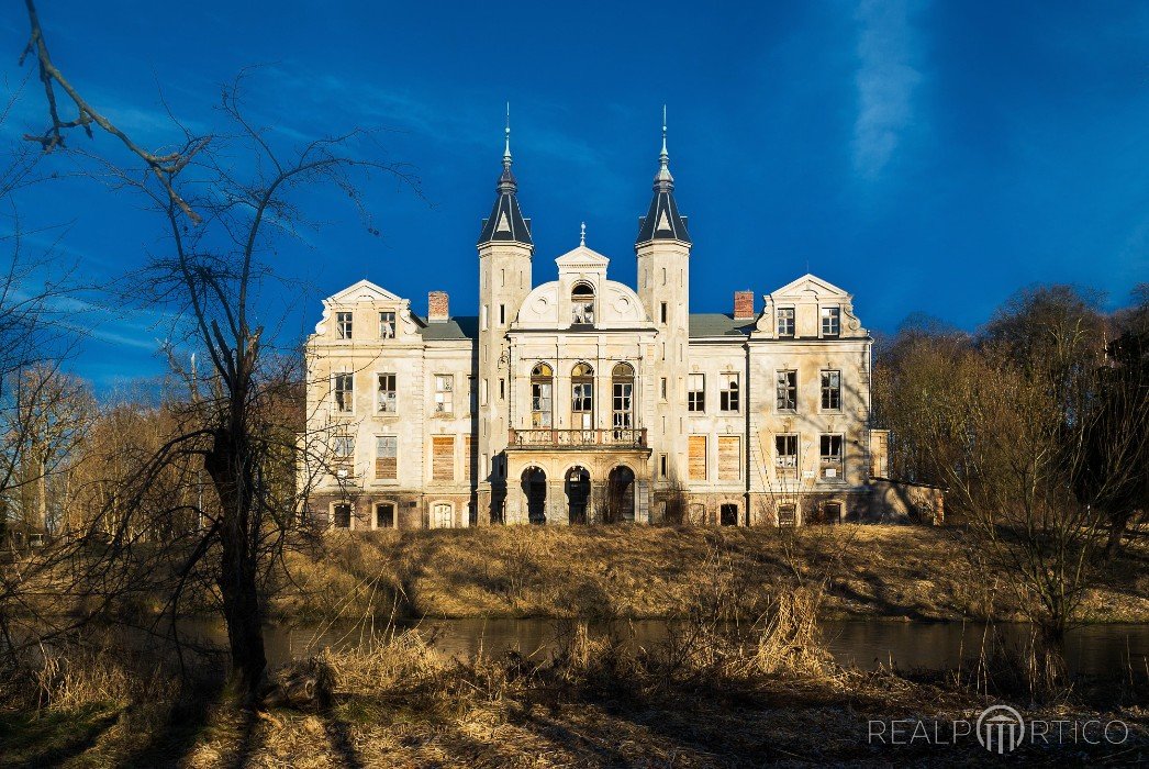 Ruins of Manor in Mallin, Mecklenburg Lakes, Mallin