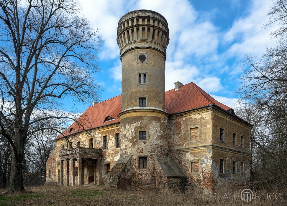 Castle in Osetno with a new roof (2017), Osetno