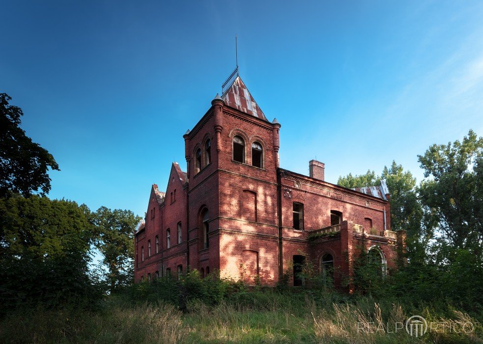 Manor in Żukow, Western Pomerania, Żuków