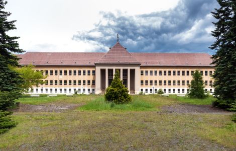 Ballenstedt, Großer Ziegenberg - Former Training Center of the National Socialists - used by SED-Party in the GDR years