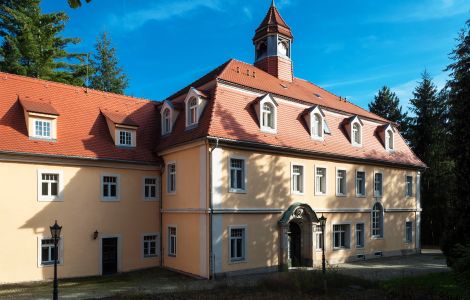 Berggießhübel, Am Schloss - Palace in Friedrichsthal (Saxon Switzerland)