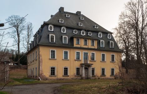 Burkersdorf, Schloßpark - Manor in Burkersdorf, Greiz District