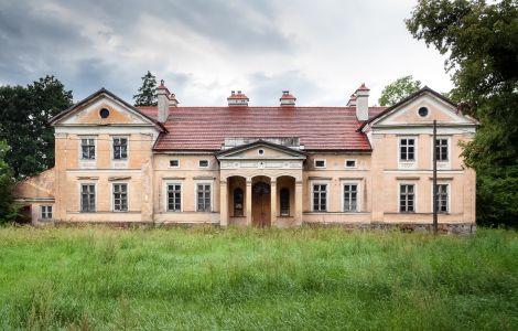 Skandławki, Dwor - Manor in Skandławki