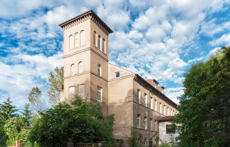 Oppin, Brunnengasse - Manor in Oppin, Saalekreis