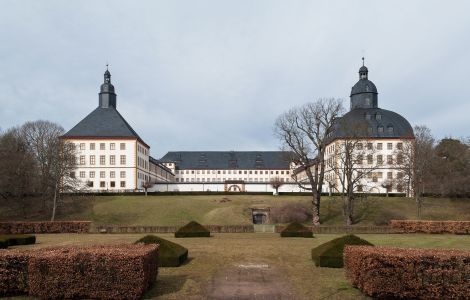 Gotha, Südwestrampe - Friedenstein Castle in Gotha, Thuringia