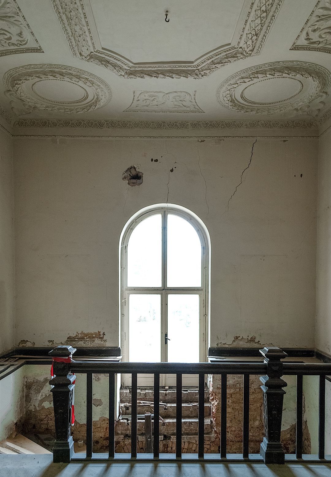 Staircase Heinersdorf Manor, Open Monument Day 2022