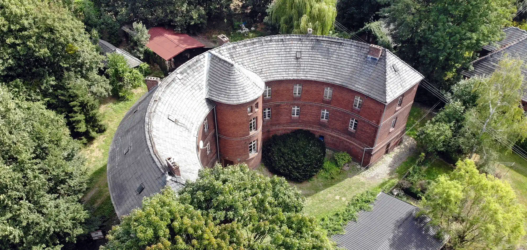 Former Fortress on Ostrówek Island in the Oder River - Living in a heritage building, Poland