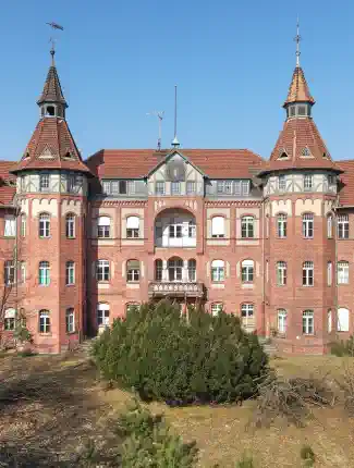 Historic hopital complex in Brandenburg, Cottbus, Brandenburg