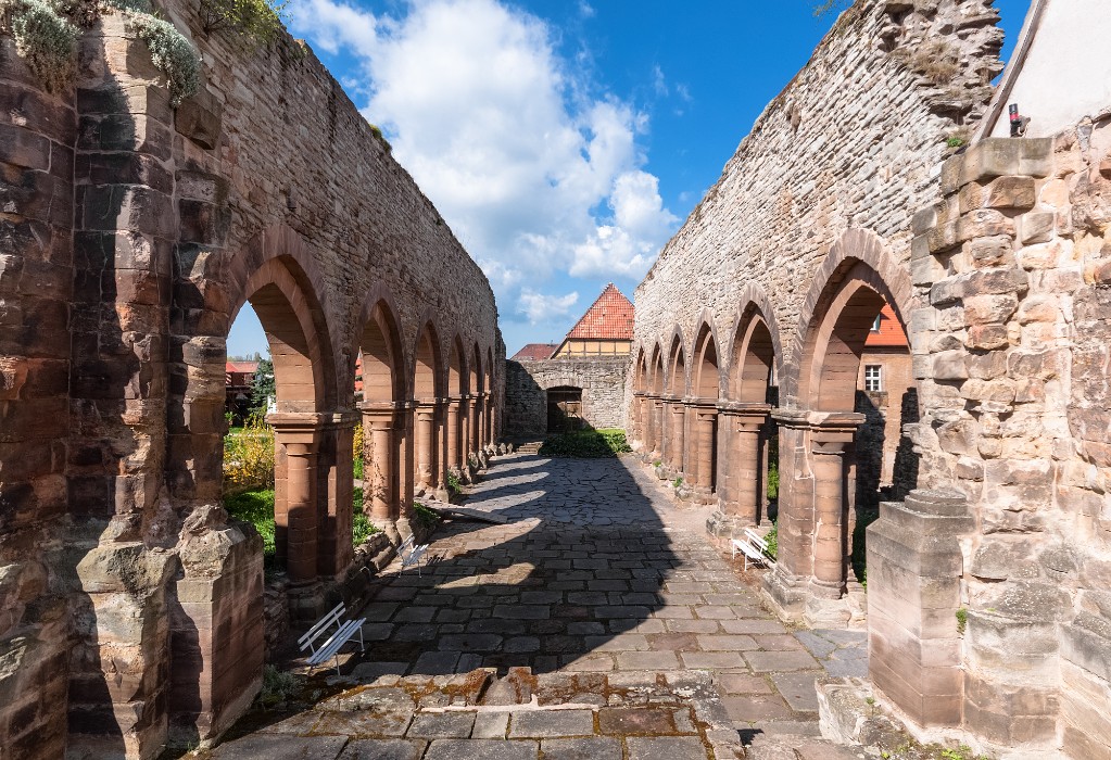 Imperial Palace in Memleben - Abbey, Memleben