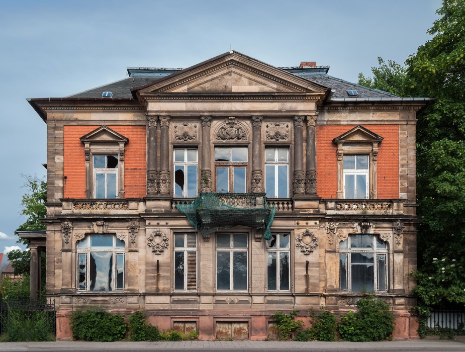 Former Residence of Ernst Claes (Claes & Flentje precision mechanics) in Mühlhausen/Thuringia, Mühlhausen/Thüringen