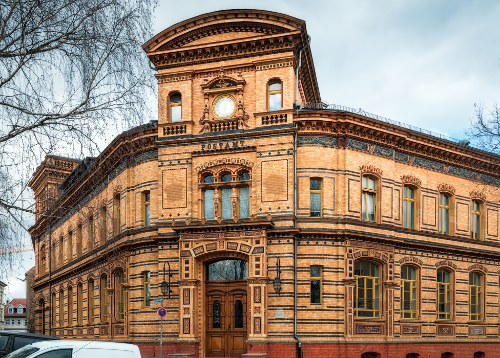 Historical Post Office in Nordhausen (now transformed into apartments), Nordhausen